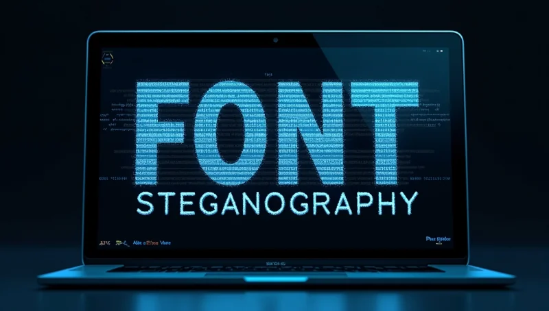 Fonts in Steganography