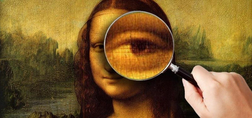 Abstract representation of steganography